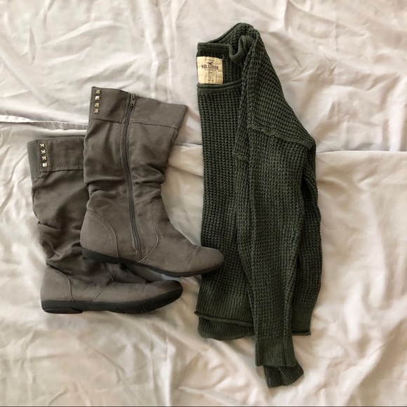 Cherokee Other - Grey Suede Boots